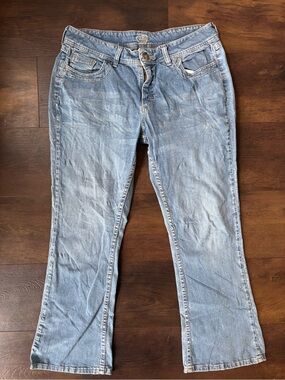 Riders by Lee Bootcut Stretch Jeans Women’s 10 Petite Light Wash